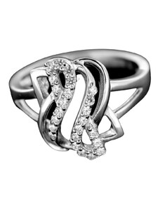 AMIATEX Stříbrný prsten 14936