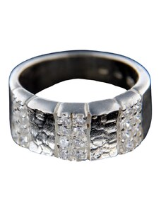 AMIATEX Stříbrný prsten 14941