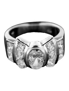 AMIATEX Stříbrný prsten 14944