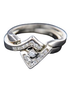 AMIATEX Stříbrný prsten 14813