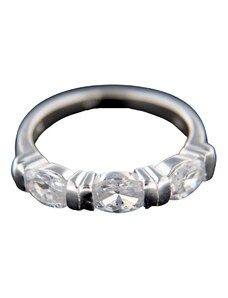 AMIATEX Stříbrný prsten 14789