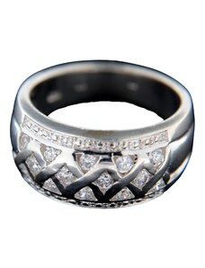 AMIATEX Stříbrný prsten 14765