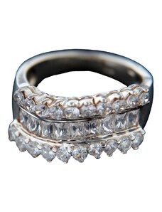 AMIATEX Stříbrný prsten 14769