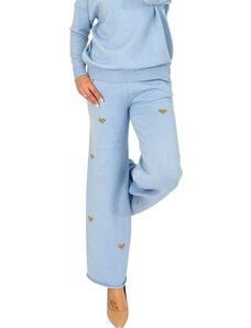 MM FASHION Dámské kalhoty Comfort fit blue