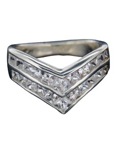 AMIATEX Stříbrný prsten 14304