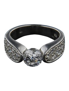 AMIATEX Stříbrný prsten 14309
