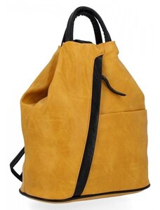 Dámská kabelka batůžek Hernan žlutá HB0136-Lzol