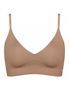 Dámská podprsenka BODY ADAPT Bralette - NOSTALGIC BROWN - hnědá 00CM - SLOGGI