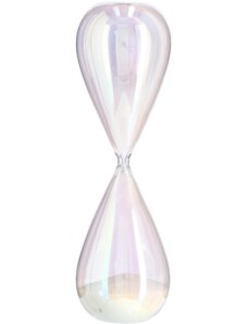 Transparentní skleněné přesýpací hodiny Bizzotto Kronos 39,7 cm