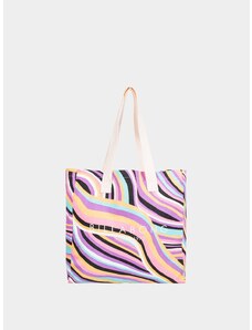 Billabong Beach Bag Tote (stripes)růžová