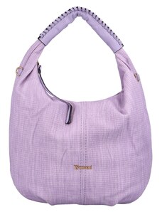 Coveri Elegantní dámská koženková kabelka přes rameno Guro, fialová