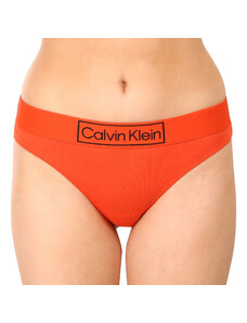 Dámská tanga Calvin Klein oranžová (QF6774E-3CI)