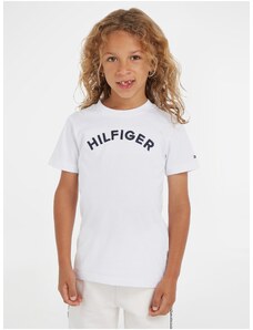 Bílé klučičí tričko Tommy Hilfiger - Kluci