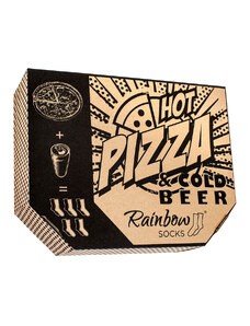 Kesi Sada Rainbow Socks Pizza & Beer 5 párů