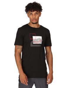 Pánské bavlněné tričko Regatta BREEZED III černá