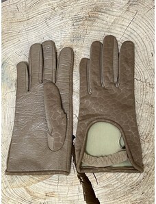 Kožené rukavice Made in Germany s podílem kůže a polyamidu