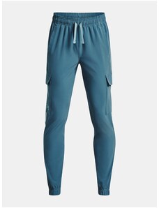 Modré sportovní kalhoty Under Armour UA Pennant Woven Cargo Pant