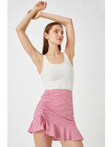Koton Mini Skirt Gathered Pattern
