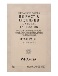 WHAMISA Vzorek BB krém SPF50+ Pink Beige