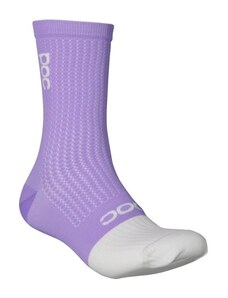 Cyklo ponožky POC Flair Sock Mid Purple Amethyst / Hydrogen White