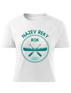Dámské tričko - Vodácká výprava s kanoí