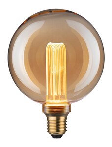 Paulmann 28875 Arc Inner Glow, zlatá dekorativní žárovka E27 LED 3,5W 1800K, průměr 12,5cm