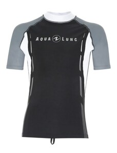 Aqualung pánské tričko RASHGUARD, černá/šedá