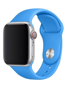 FIXED Silicone Strap set silikonových řemínků Apple Watch 38/40/41mm sytě modrý