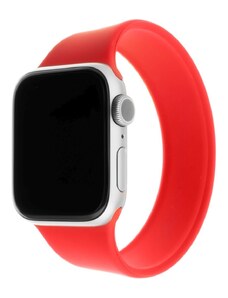 FIXED provlékací silikonový řemínek Apple Watch 38/40/41mm XL červený