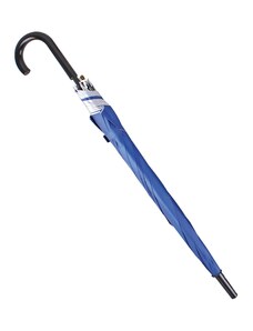 Lex Automatický deštník se zakřivenou rukojetí 100 cm modrý