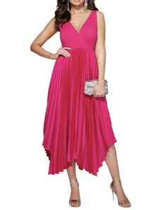 Růžové plisované šaty - MARCIANO GUESS