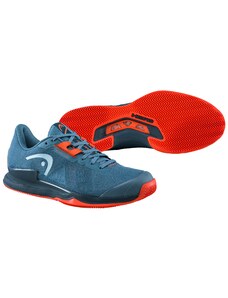 Pánská tenisová obuv Head Sprint Pro 3.5 Clay Grey/Orange EUR 40,5