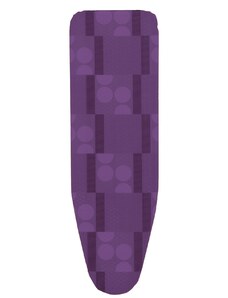 Rolser potah na žehlící prkno 120 x 38cm, vel. potahu L, 130 x 48 cm, fialový