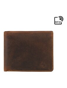 Visconti pánská peněženka z olejované kůže s RFID a TAP GO