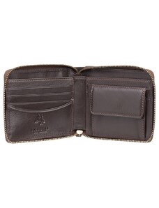 Visconti kožená peněženka na zip a funkcí Tap & Go