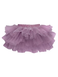 Tutu bloomers dusty violet - 0-6 měsíců