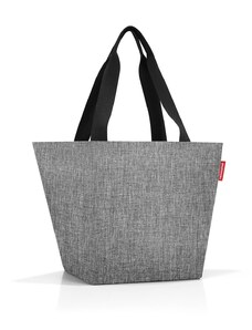 Nákupní taška přes rameno Reisenthel Shopper M Twist silver