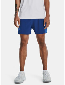 Under Armour Kraťasy LAUNCH ELITE 5'' SHORT-BLU - Pánské