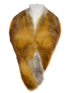 Kreibich Dámský kožešinový límec liška červená