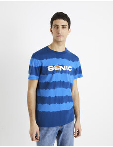 Celio Pruhované tričko Sonic Modrá S