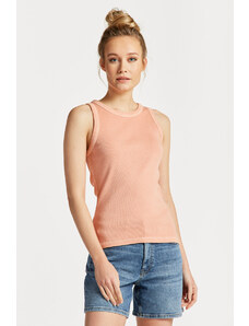 TOP GANT SUNFADED HIGH NECK RIB TANK TOP oranžová S