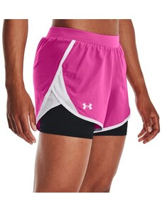 Šortky Under Armour UA Fly By 2.0 2N1 Short-PNK 1356200-652