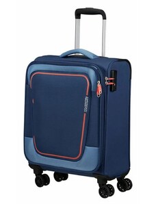 American Tourister Kabinový cestovní kufr Pulsonic EXP S 40,5/43,5 l tmavě modrá