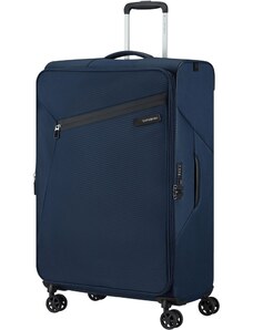 Samsonite Látkový cestovní kufr Litebeam EXP L 103/111 l tmavě modrá