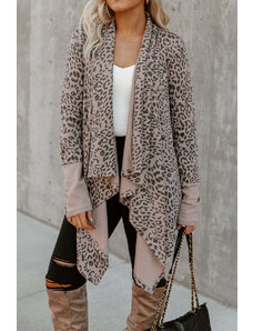OMG Dámský svetr Va leopard L