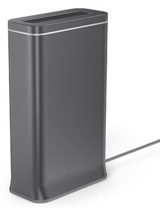 Simplehuman automatická LED UV-C čistící stanice pro mobilní telefony, tmavě šedá ocel