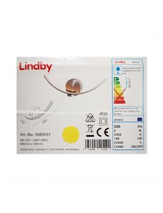 Lindby Lindby - LED Nástěnné svítidlo IVEN LED/7W/230V LW0045