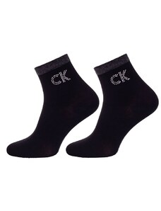 Dámské ponožky Calvin Klein Wms Sock 1-Pack Big Crystal Logo