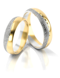 Linger Zlaté snubní prsteny 4011