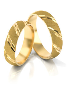 Linger Zlaté snubní prsteny 1014